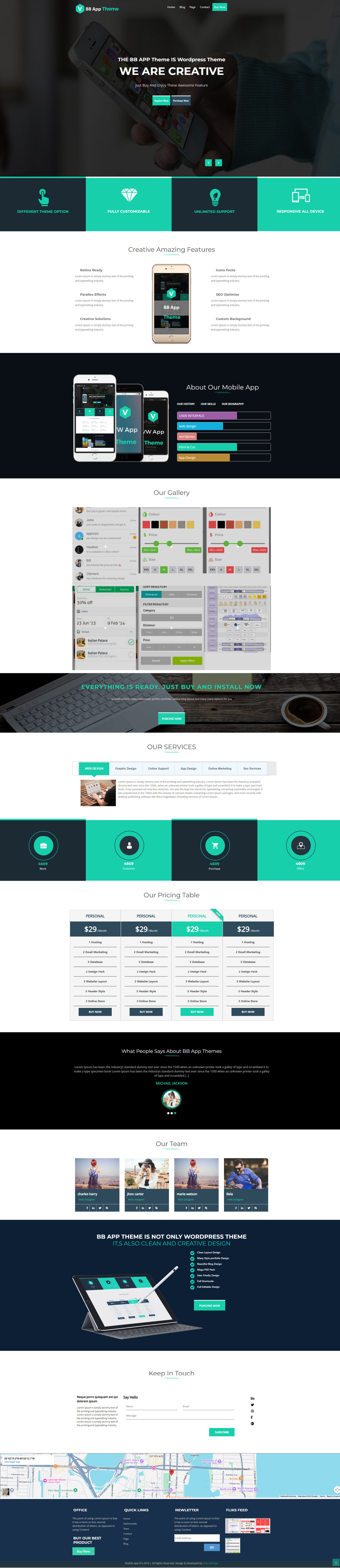 Bb Mobile Application Theme