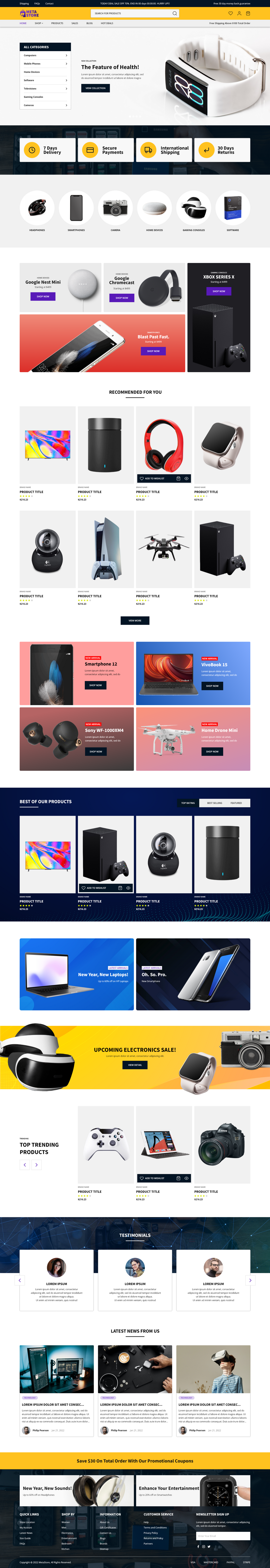 Electronic Gadget WordPress Theme
