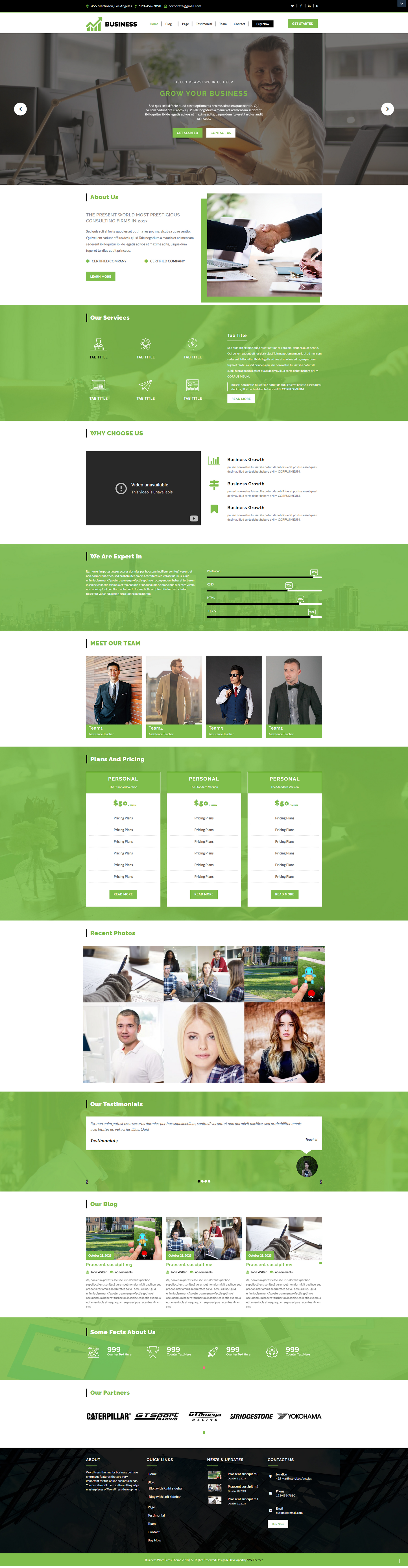 Business WordPress Theme