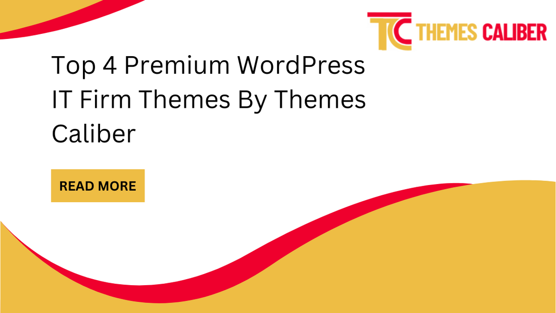 Top 4 Premium WordPress IT Firm Themes By Themes Caliber