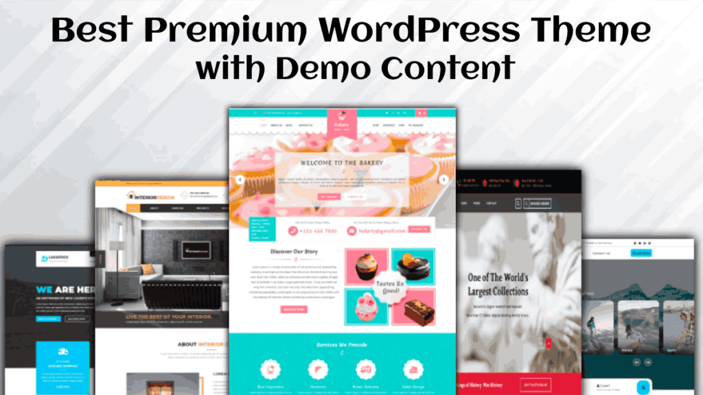 Best Premium WordPress Theme With Demo Content for Easy Website Setup