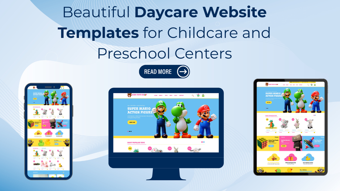 Daycare Website Templates