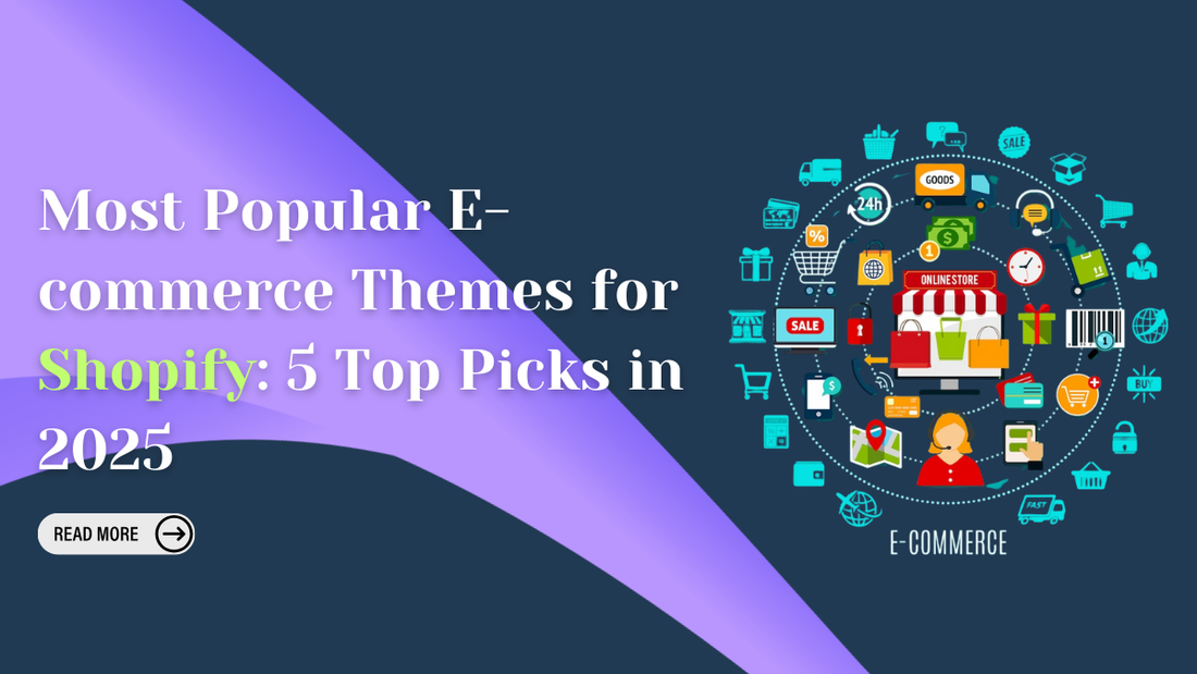 Most Popular E-commerce Themes for Shopify: 5 Top Picks in 2025