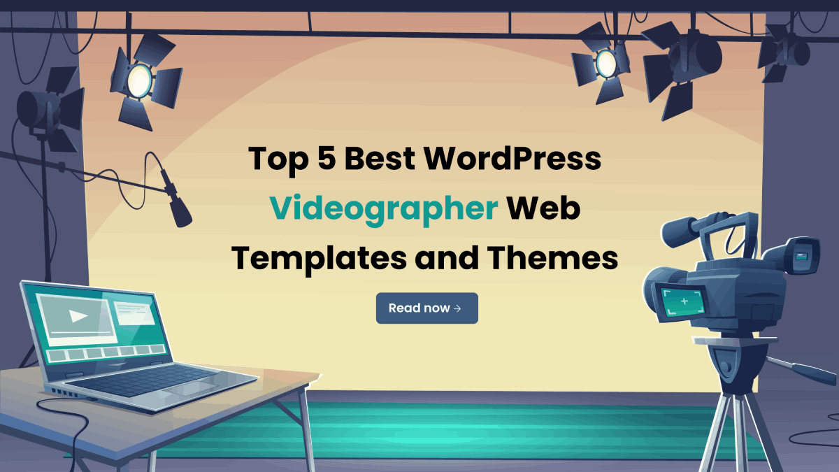 5 Best WordPress Videographer Web Templates and Themes Themescaliber