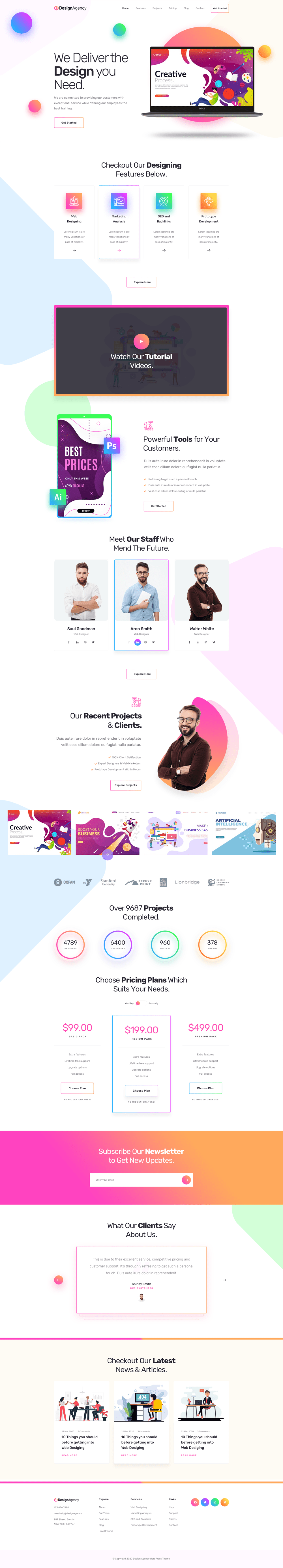 Designer WordPress Theme