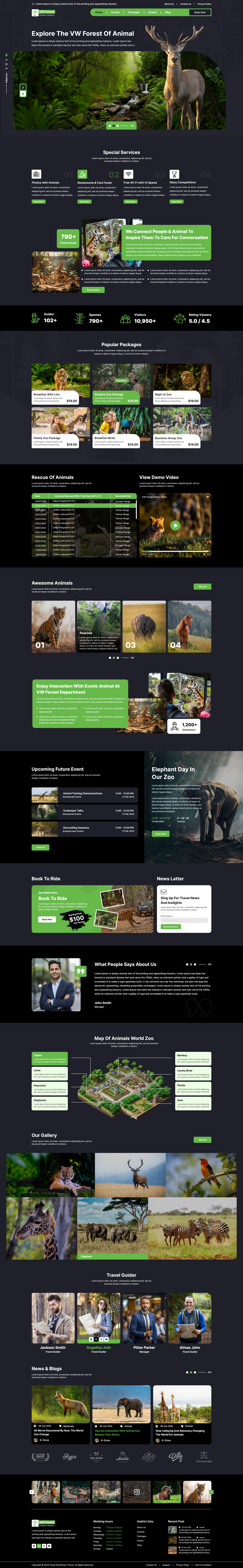 Forest WordPress Theme