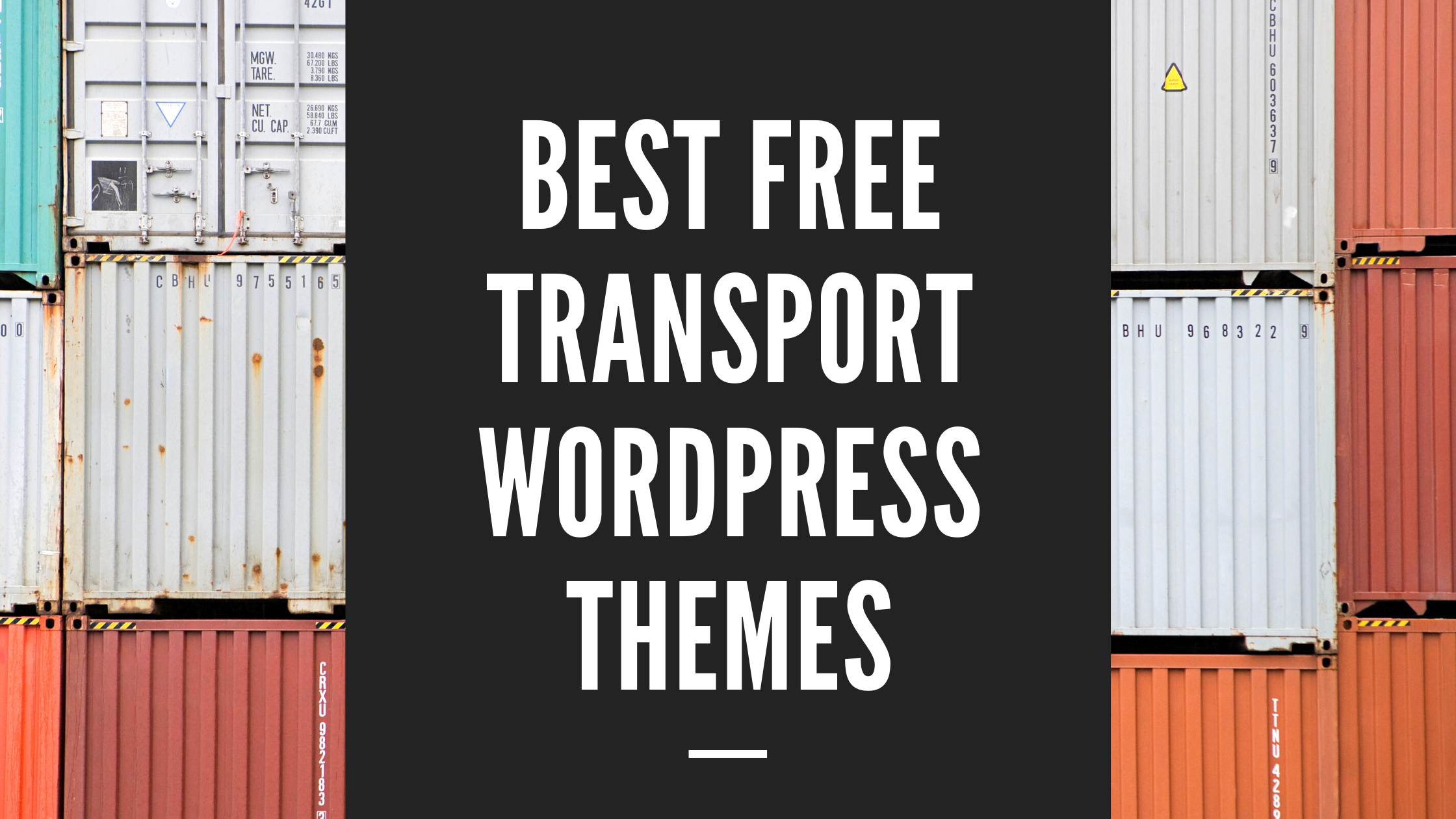 Best Free Transport WordPress Themes- Themes Caliber post thumbnail image
