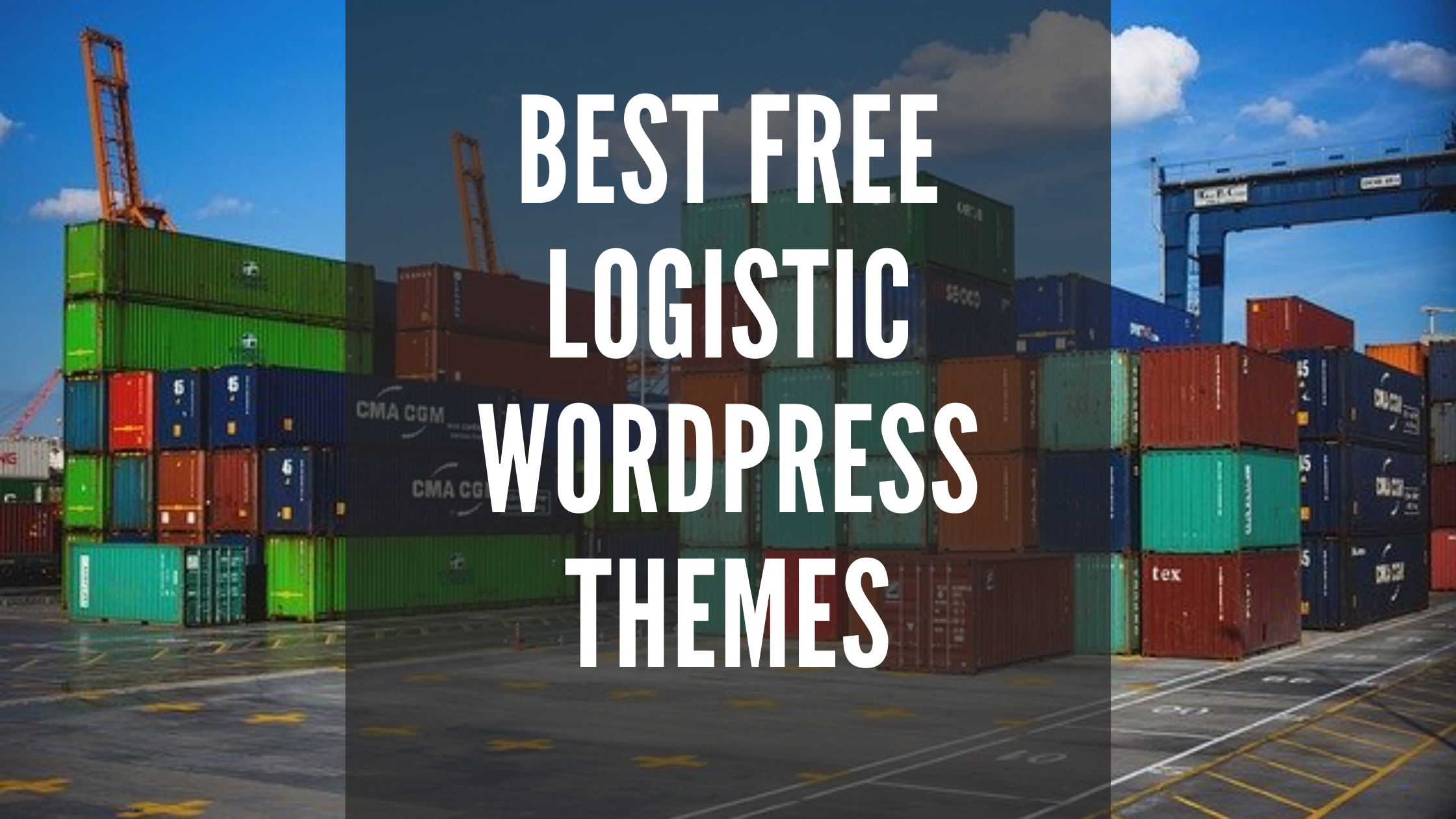 Best Free Logistic WordPress themes