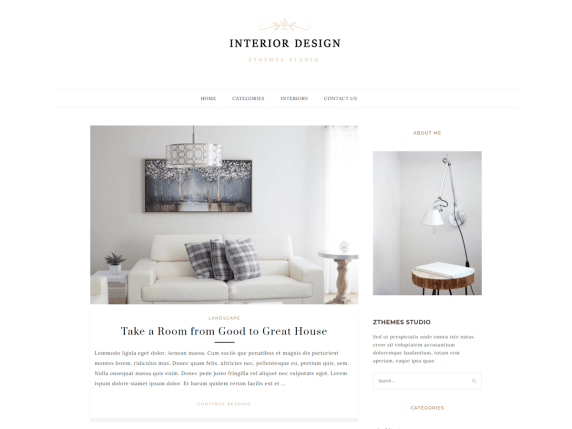 Residence Rationalization reputation Best Free Interior Design WordPress Themes For Year 2022