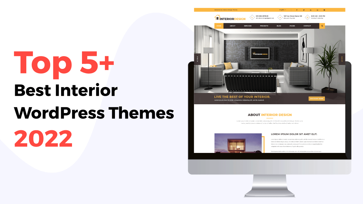 Top 5+ Best Interior WordPress Themes 2022 | WP Themes post thumbnail image