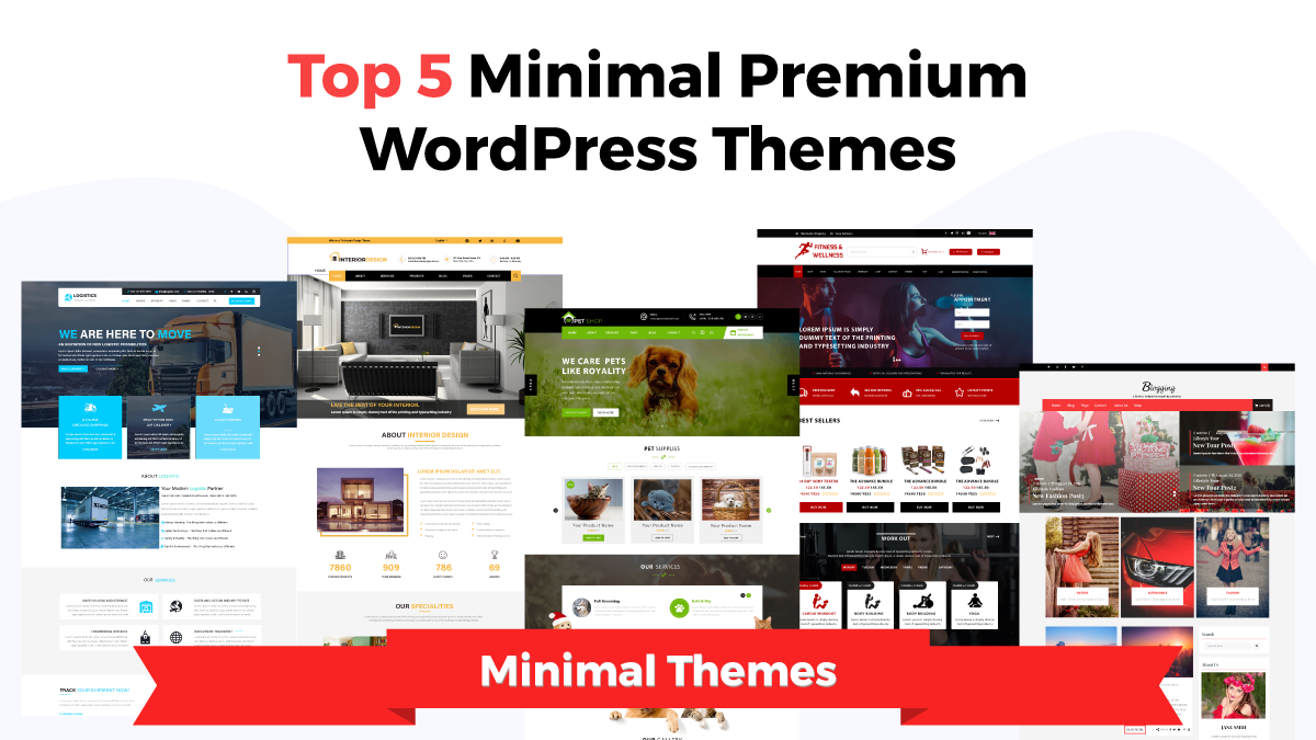 Minimal Premium WordPress Themes