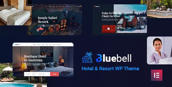Bluebell – hotel and resort WordPress theme