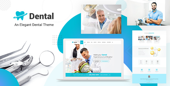 Dental Clinic – Dentist WordPress theme