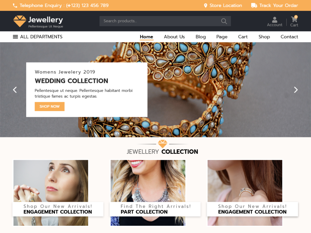 Jewellery WordPress Theme