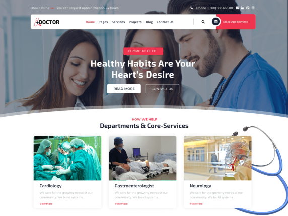 Medical Doctor WP theme