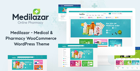 Medilazar – Pharmacy WooCommerce WordPress Theme