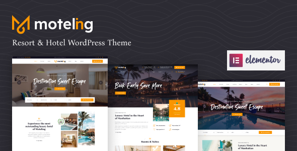 Moteling – Resort and Hotel WordPress theme