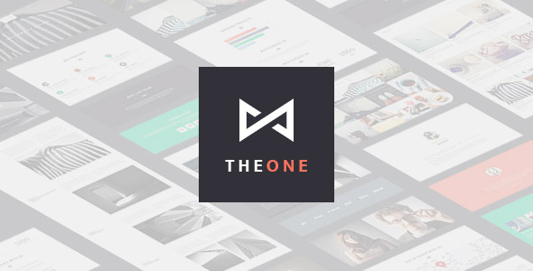 THEONE – Parallax One-Page WordPress Theme