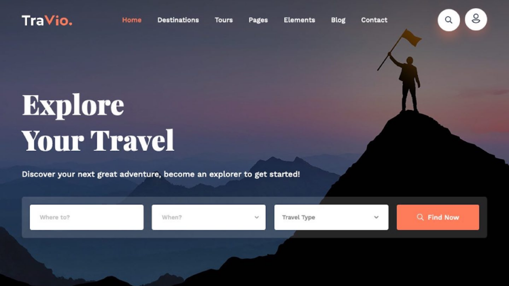 Travio – Travel Agencies WordPress Theme