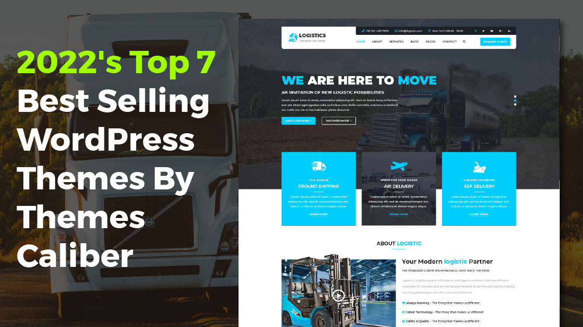 2022’s Top 7 Best Selling WordPress Themes By Themes Caliber post thumbnail image