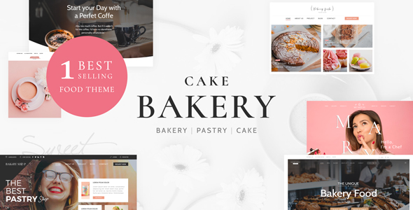 Cake Bakery - Pastry WP Theme
