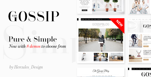 Gossip personal WordPress blog