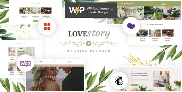 Love Story - Wedding WordPress theme