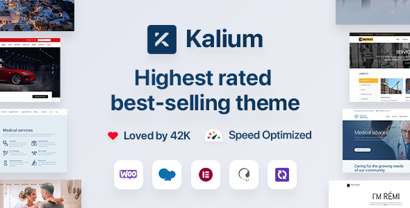 Kalium Creative Multipurpose WordPress Theme