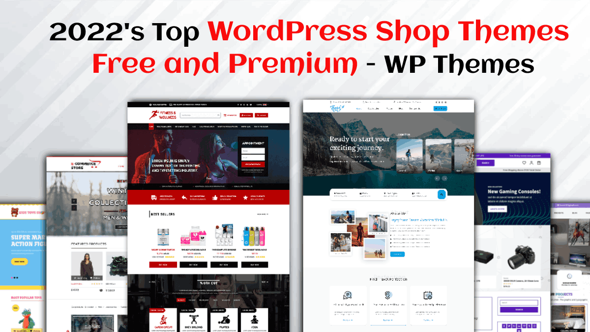 Top WordPress Shop Themes Free and Premium