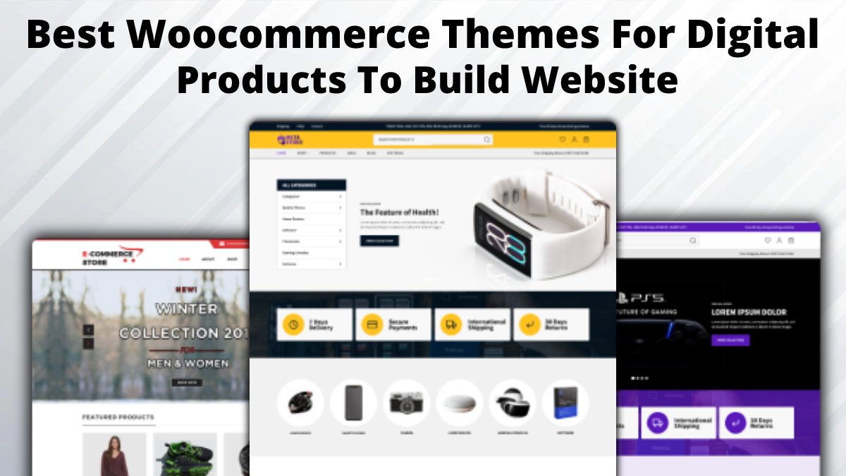 Best Woocommerce Themes for Digital Products
