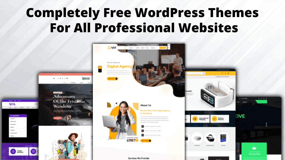 Completely Free WordPress Themes