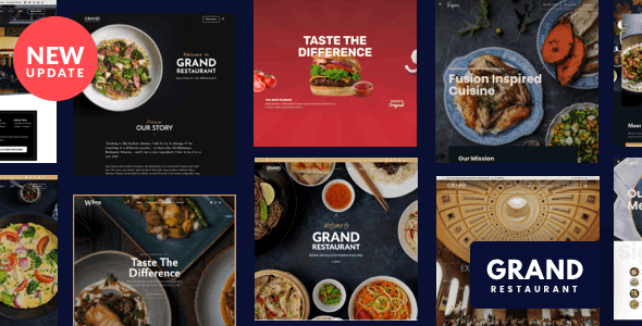 Grand Restaurant WordPress Theme