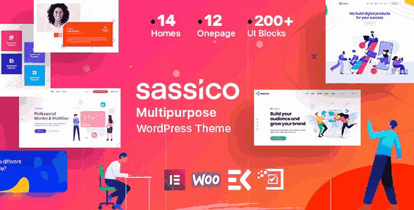 Sassico – Multipurpose SAAS WordPress Theme 