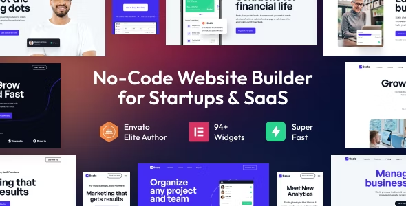 scalo startup saas WordPress theme