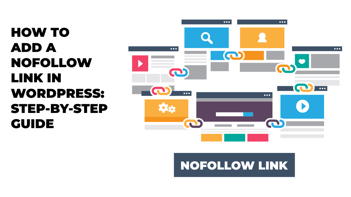 how to add nofollow link in WordPress